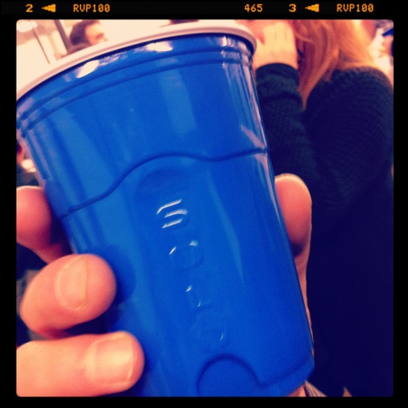 blue solo cup